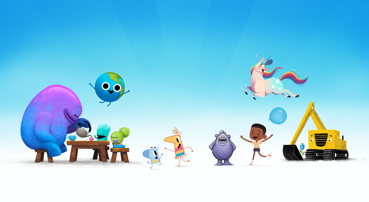 500+ Children's Animated Digital Books Bundle: 1 Year access